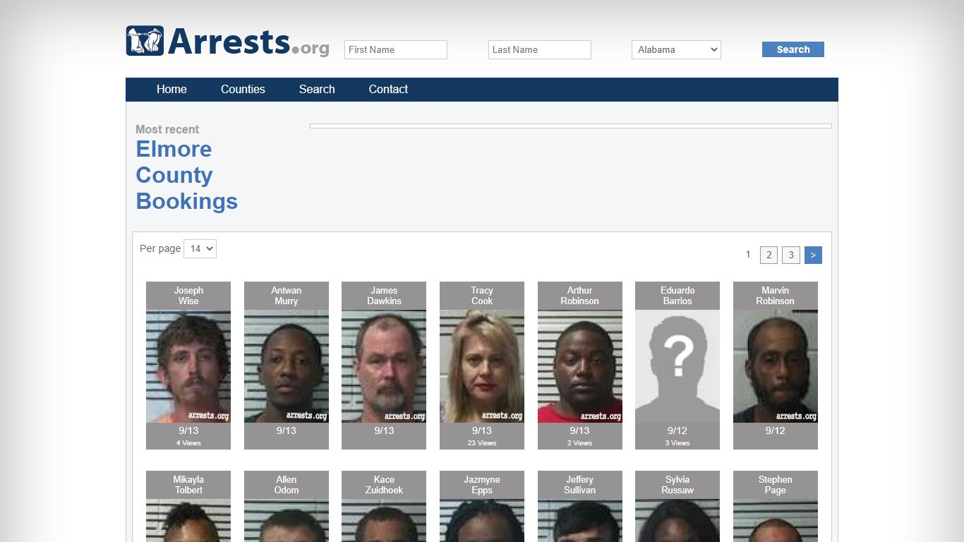 Elmore County Arrests and Inmate Search