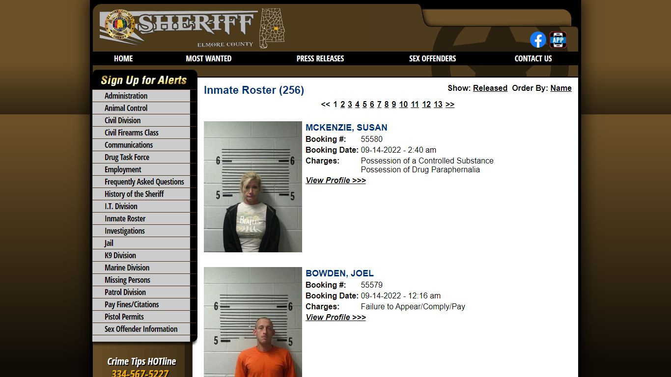 Inmate Roster - Current Inmates Booking Date Descending - Elmore County ...